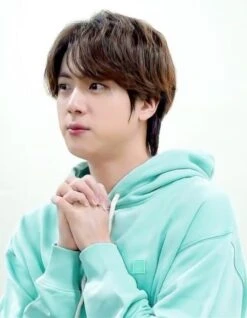 Aqua Blue Oversized Hoodie | Jin - BTS -Diva s Closet Aqua Blue Oversized Hoodie Jin BTS 2 600x772 1