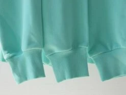 Aqua Blue Oversized Hoodie | Jin - BTS -Diva s Closet Aqua Blue Oversized Hoodie Jin BTS detail 9 600x451 1