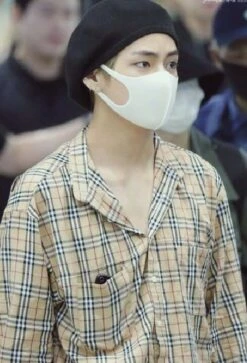 Beige Long-Sleeve Cotton Shirt | Taehyung - BTS -Diva s Closet BTS Taehyung Long Sleeve Cotton Shirt 14 e1643821750977