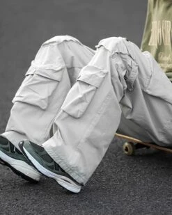 Beige Wide Leg Cargo Pants | Chaeyoung - TWICE 16 Beige Wide Leg Cargo Pants | Chaeyoung - TWICE -Diva s Closet Beige Wide Leg Cargo Pants Chaeyoung TWICE 5