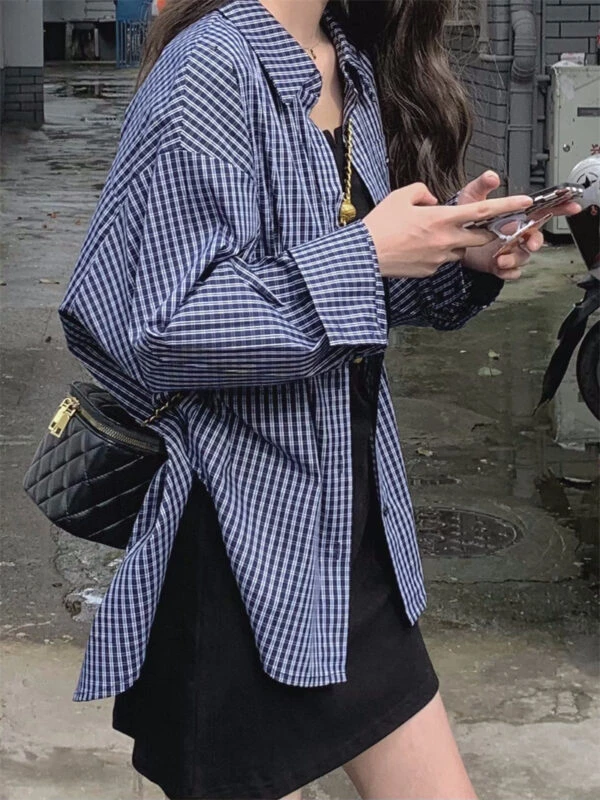 Black And White Checkered Shirt | Jennie - BlackPink 3 Black And White Checkered Shirt | Jennie - BlackPink