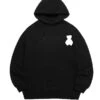 Black Bear Silhouette Hoodie | E:U - Everglow -Diva s Closet Black Bear Silhouette Hoodie EU Everglow 1