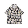 Black Daisy Pattern Shirt | Doyoung - Treasure -Diva s Closet Black Daisy Pattern Shirt Doyoung Treasure 10 600x680 1