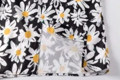 Black Daisy Pattern Shirt | Doyoung - Treasure 17 Black Daisy Pattern Shirt | Doyoung - Treasure -Diva s Closet Black Daisy Pattern Shirt Doyoung Treasure 2 600x400 1