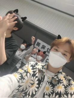 Black Daisy Pattern Shirt | Doyoung - Treasure 23 Black Daisy Pattern Shirt | Doyoung - Treasure -Diva s Closet Black Daisy Pattern Shirt Doyoung Treasure Idol 600x800 1