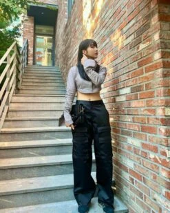 Black Front Pockets Pants | Joy - Red Velvet -Diva s Closet Black Front Pockets Pants Joy Red Velvet 1 600x749 1