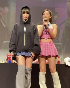 Black Matchstick Hoodie | Momo - Twice -Diva s Closet Black Matchstick Hoodie Momo Twice 5 600x750 1