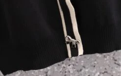 Black Navy Collar Ribbon Buttoned Blouse | Wonyoung - IVE -Diva s Closet Black Navy Collar Ribbon Buttoned Blouse Wonyoung IVE 1 600x376 1