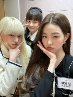 Black Navy Collar Ribbon Buttoned Blouse | Wonyoung - IVE -Diva s Closet Black Navy Collar Ribbon Buttoned Blouse Wonyoung IVE Idol 2 600x800 1