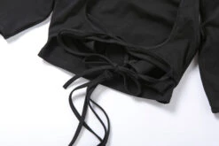 Black Strappy Long Sleeves Top | Chung Ha 29 Black Strappy Long Sleeves Top | Chung Ha -Diva s Closet Black Strappy Long Sleeves Top Chung Ha 19 600x400 1