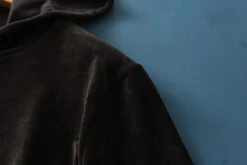 Black Velvet Oversized Hoodie | Giselle - Aespa -Diva s Closet Black Velvet Oversized Hoodie Giselle Aespa 8 600x400 1