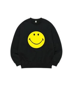 Black Yellow Smiley Sweatshirt | J-Hope - BTS