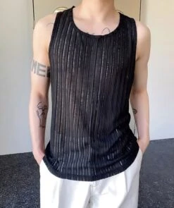 Black Ribbed See-Through Top | Jake - Enhypen -Diva s Closet Black Ribbed See Through Top Jake Enhypen 3 600x716 1