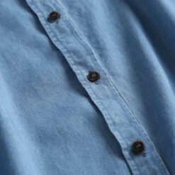 Blue Denim Bishop Collar Shirt | Mark - GOT7 19 Blue Denim Bishop Collar Shirt | Mark - GOT7 -Diva s Closet Blue Denim Bishop Collar Shirt Mark GOT7 10 600x600 1