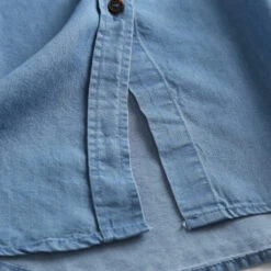 Blue Denim Bishop Collar Shirt | Mark - GOT7 21 Blue Denim Bishop Collar Shirt | Mark - GOT7 -Diva s Closet Blue Denim Bishop Collar Shirt Mark GOT7 11 600x600 1