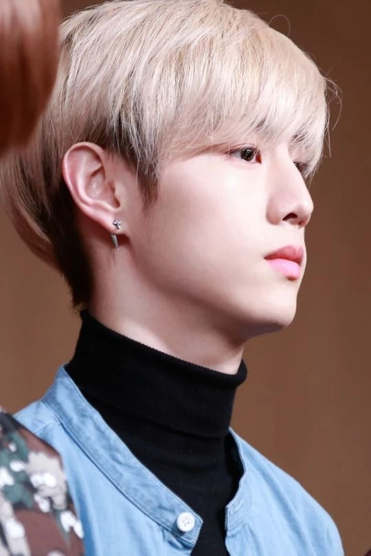 Blue Denim Bishop Collar Shirt | Mark - GOT7 17 Blue Denim Bishop Collar Shirt | Mark - GOT7 - Image 15