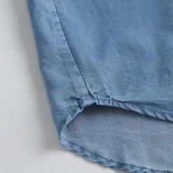 Blue Denim Bishop Collar Shirt | Mark - GOT7 23 Blue Denim Bishop Collar Shirt | Mark - GOT7 -Diva s Closet Blue Denim Bishop Collar Shirt Mark GOT7 5 600x600 1