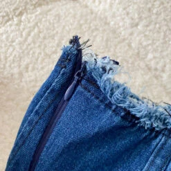 Blue Denim Lace-Up Tube Dress | Rose - BlackPink -Diva s Closet Blue Denim Lace Up Tube Dress Rose BlackPink 11 600x600 1