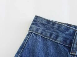 Blue Front Pockets Denim Skirt | Momo - Twice -Diva s Closet Blue Front Pockets Denim Skirt Momo Twice 4 600x449 1