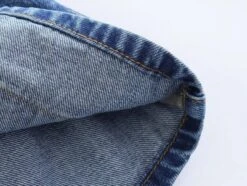 Blue Front Pockets Denim Skirt | Momo - Twice -Diva s Closet Blue Front Pockets Denim Skirt Momo Twice 7 600x451 1