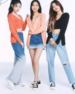 Blue Ombre A-Line Denim Skirt | Ryujin - ITZY -Diva s Closet Blue Ombre A Line Denim Skirt Ryujin ITZY inspi 600x751 1