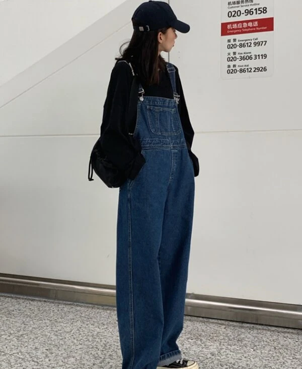 Blue Oversized Denim Jumper | Sanha - Astro 8 Blue Oversized Denim Jumper | Sanha - Astro - Image 6