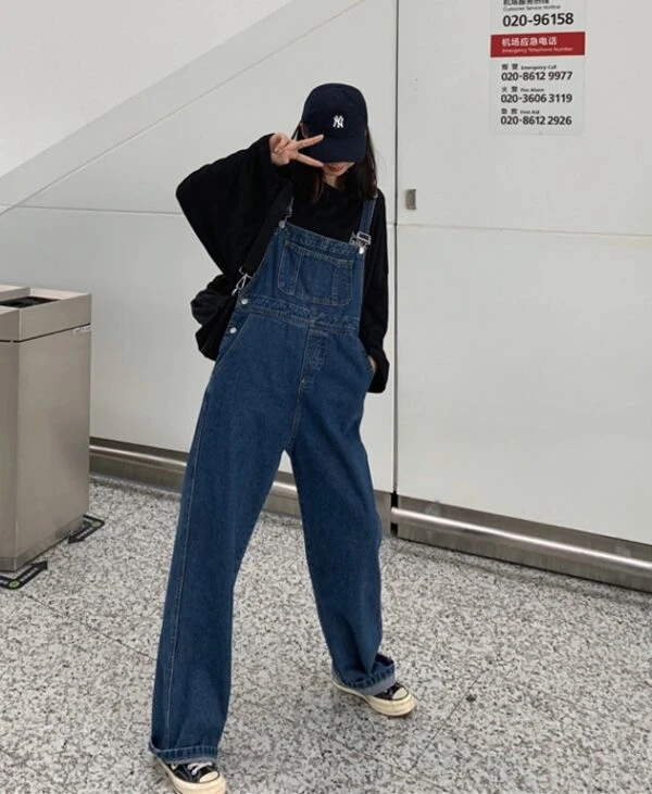 Blue Oversized Denim Jumper | Sanha - Astro 9 Blue Oversized Denim Jumper | Sanha - Astro - Image 7