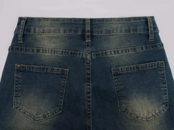 Blue Rivets Flare Jeans | Minnie - (G)I-DLE 7 Blue Rivets Flare Jeans | Minnie - (G)I-DLE - Image 5