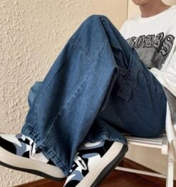 Blue Shoe Laced Waist Cargo Jeans | Joy - Red Velvet -Diva s Closet Blue Shoe Laced Waist Cargo Jeans Joy Red Velvet 15 600x638 1