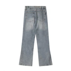 Blue Straight-Cut Jeans With Patched Details | Minnie - (G)I-DLE -Diva s Closet Blue Straight Cut Jeans With Patched Details Minnie GI DLE 5 600x600 1