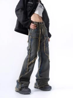 Blue Tassel Linings Jeans | Jay - Enhypen -Diva s Closet Blue Tassel Linings Jeans Jay Enhypen 1 600x805 1