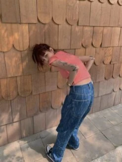 Blue Tribal Pattern Jeans | Somi -Diva s Closet Blue Tribal Pattern Jeans Somi 1 600x797 1