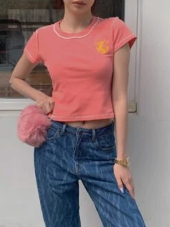 Blue Tribal Pattern Jeans | Somi