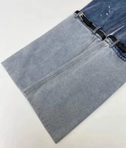 Blue Two-Tone Detachable Jeans | Moonbyul - Mamamoo -Diva s Closet Blue Two Tone Detachable Jeans Moonbyul Mamamoo 2 600x700 1