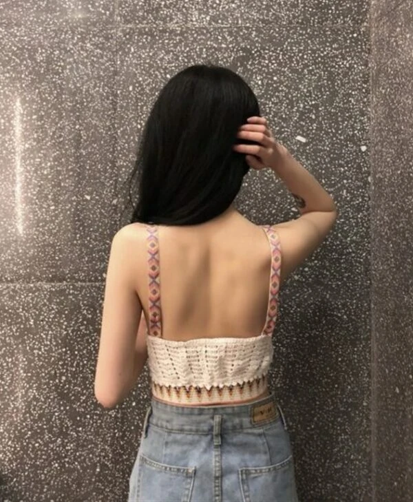 White Bohemian Lace Crop Top | Chung Ha 10 White Bohemian Lace Crop Top | Chung Ha - Image 8