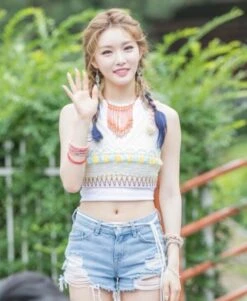 White Bohemian Lace Crop Top | Chung Ha 21 White Bohemian Lace Crop Top | Chung Ha -Diva s Closet Bohemian Lace Crop Top 2 600x731 1