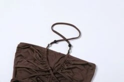 Brown Boho Halter Top | Nayeon - Twice -Diva s Closet Brown Boho Halter Top Winter Aespa 4 600x397 1