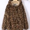 Brown Fluffy Leopard Hoodie | Jungkook - BTS -Diva s Closet Brown Fluffy Leopard Hoodie Jungkook BTS 2