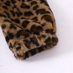 Brown Fluffy Leopard Hoodie | Jungkook - BTS -Diva s Closet Brown Fluffy Leopard Hoodie Jungkook BTS 6 600x598 1