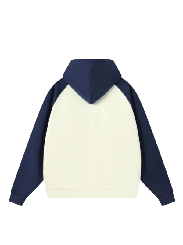 White And Blue Oversized Hoodie | Changbin - Stray Kids 5 White And Blue Oversized Hoodie | Changbin - Stray Kids - Image 3