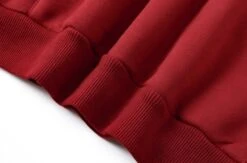 Wine Red Drawstring Hoodie | Changbin - Stray Kids -Diva s Closet Changbin Stray Kids Wine Red Drawstring Hoodie 4 600x396 1