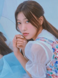 White Chiffon Blouse And Floral Crop Top Set | Choerry - Loona 15 White Chiffon Blouse And Floral Crop Top Set | Choerry - Loona -Diva s Closet Choerry Loona White Chiffon Shirt And Floral Top Set 2