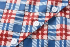 Blue Collared Check Print Blouse | Wendy - Red Velvet -Diva s Closet Collared Check Print Shirt Wendy Red Velvet 17 600x400 1