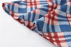 Blue Collared Check Print Blouse | Wendy - Red Velvet -Diva s Closet Collared Check Print Shirt Wendy Red Velvet 19 600x400 1