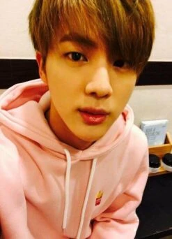 Pink Fries Hoodie | Jin - BTS -Diva s Closet DAaHLeRXUAAi8ls e1643804451806