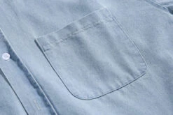 Blue Denim Shirt | DK - Seventeen -Diva s Closet Dokyeom Blue Denim Shirt 6 600x402 1