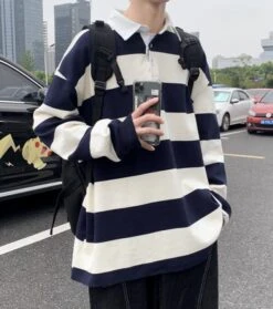 Yellow And Blue Stripe Patterned Polo Shirt | Doyoung - NCT 37 Yellow And Blue Stripe Patterned Polo Shirt | Doyoung - NCT -Diva s Closet Doyoung NCT Yellow And Blue Stripe Patterned Polo Shirt 16 600x677 1