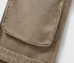 Brown Multi-Pocket Cargo Jeans | Doyoung - Treasure -Diva s Closet Doyoung Treasure Brown Multi Pocket Cargo Jeans 11 600x509 1