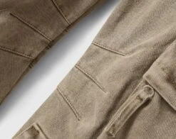 Brown Multi-Pocket Cargo Jeans | Doyoung - Treasure -Diva s Closet Doyoung Treasure Brown Multi Pocket Cargo Jeans 13 600x475 1