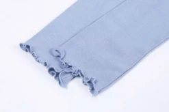 Blue V-Neck Frilled Top | Onda - Everglow 17 Blue V-Neck Frilled Top | Onda - Everglow -Diva s Closet Frilled Top Onda Blue V Neck Everglow 7 600x399 1